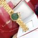 New Copy Cartier Pasha Gold Case & Strap Deep Green Face Wristwatch With Arabic Markers (5)_th.JPG